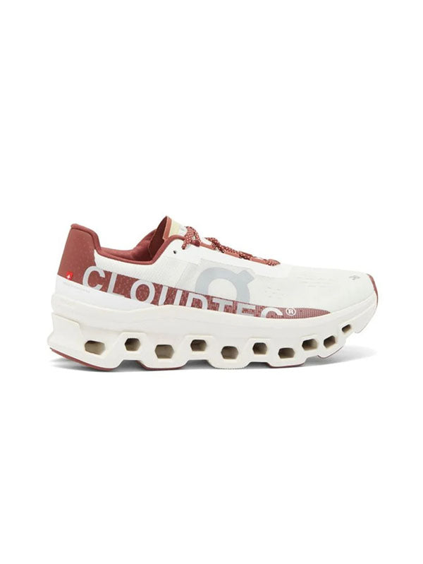 On Cloud Monster White/Red
